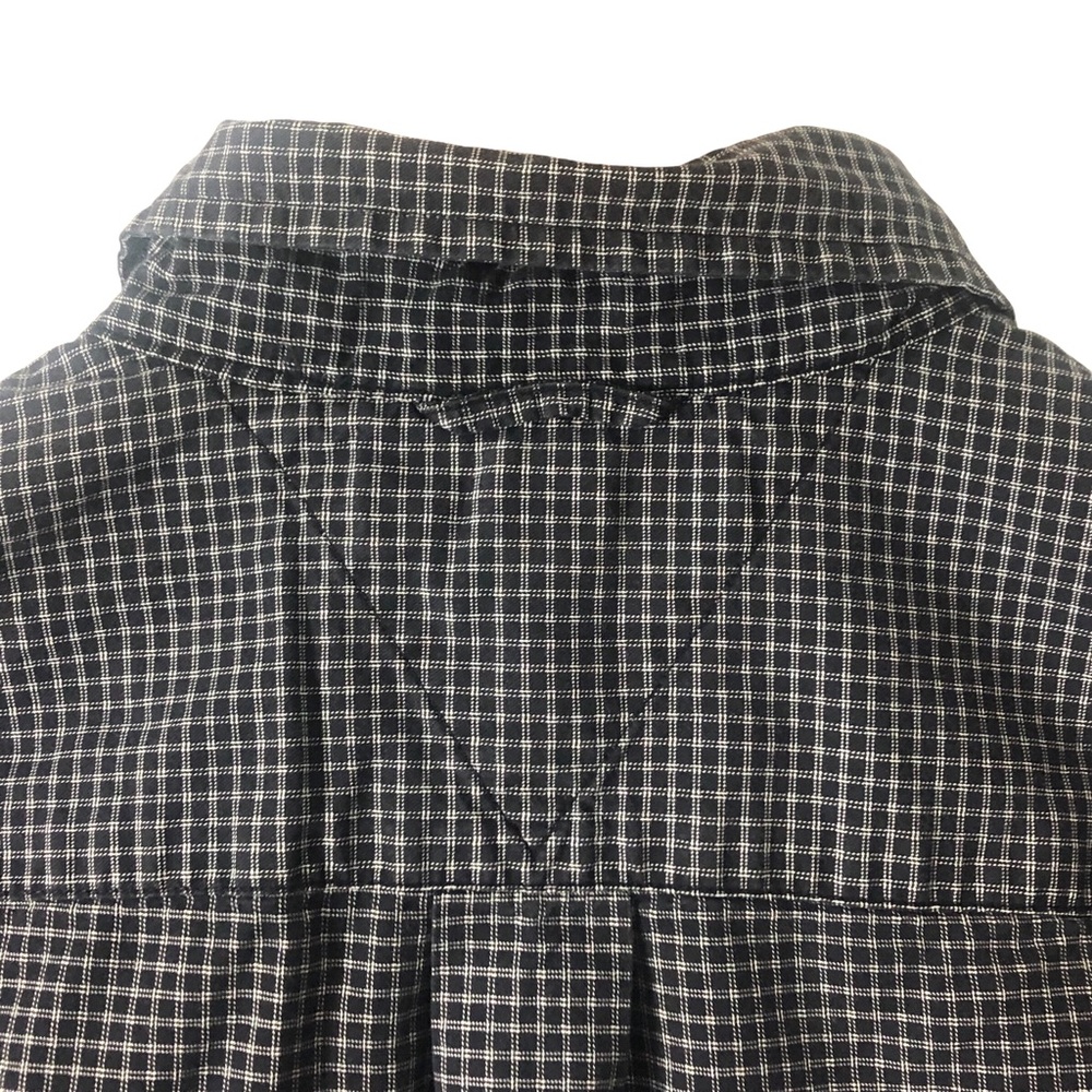 Tommy Hilfiger Men’s Grey Button Down Short Sleeve Dress Shirt - Picture 6 of 8